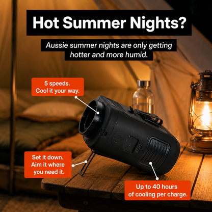 Kanga Kargo™ 3-in-1 Camp Fan